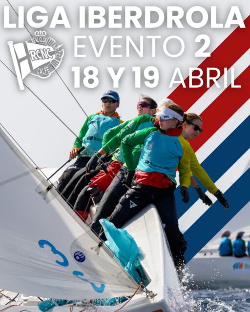 ⛵️ Lliga Iberdrola
📍 RCN Calp
📅 18 i 19 d’abril

La vela femenina torna a Calp amb una nova prova de la Lliga Iberdrola 💪
Dos dies de competició amb les millors tripulacions lluitant en format intens i espectacular sobre l’aigua.

🔥 Velocitat, estratègia i treball en equip en un cap de setmana imprescindible per als amants de la vela.

----
⛵️ Liga Iberdrola
📍 RCN Calpe
📅 18 y 19 de abril

La vela femenina regresa a Calp con una nueva prueba de la Liga Iberdrola 💪
Dos días de competición con las mejores tripulaciones compitiendo en un formato intenso y espectacular sobre el agua.

🔥 Velocidad, estrategia y trabajo en equipo en un fin de semana imprescindible para los amantes de la vela.

#LigaIberdrola #VelaFemenina #Calpe #Vela #Sailing
