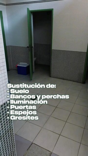 🚧 Comienzan las obras de mejora de los vestuarios del Campo de Fútbol Municipal ⚽

Seguimos invirtiendo en unas instalaciones deportivas más modernas, cómodas y funcionales.

Ya han comenzado los trabajos de renovación del vestuario, que incluyen:
✅ Nuevo pavimento.
✅ Reparación de los gresites.
✅ Sustitución de puertas.
✅ Nueva iluminación.
✅ Instalación de nuevos espejos y bancos.

El objetivo es que todas estas actuaciones estén finalizadas antes del inicio de la temporada, en septiembre, para que nuestros deportistas puedan disfrutar de unas instalaciones renovadas.

Además, en las próximas semanas también se realizará la misma actuación en los vestuarios del Esplai Parc.

⸻
🚧 Comencen les obres de millora dels vestidors del Camp de Futbol Municipal ⚽

Continuem invertint en unes instal·lacions esportives més modernes, còmodes i funcionals.

Ja han començat els treballs de renovació del vestidor, que inclouen:
✅ Nou paviment.
✅ Renovació dels gresits.
✅ Substitució de portes.
✅ Nova il·luminació.
✅ Instal·lació de nous espills i bancs.

L’objectiu és que totes aquestes actuacions estiguen finalitzades abans de l’inici de la temporada, al setembre, perquè els nostres esportistes puguen gaudir d’unes instal·lacions renovades.

A més, en les pròximes setmanes també es realitzarà la mateixa actuació als vestuaris de l’Esplai Parc.